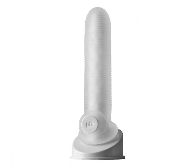 Perfect Fit Fat Boy Micro Ribbed Sheath Clear