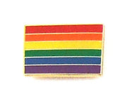 Lapel Pin Rainbow Flag Default Title