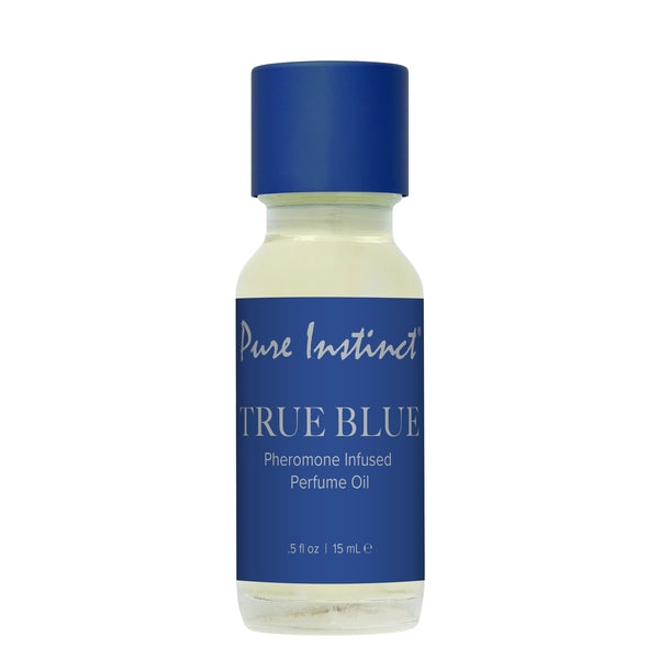 Pure Instinct Pheromone Infused Parfum True Blue .5oz/ 15ml