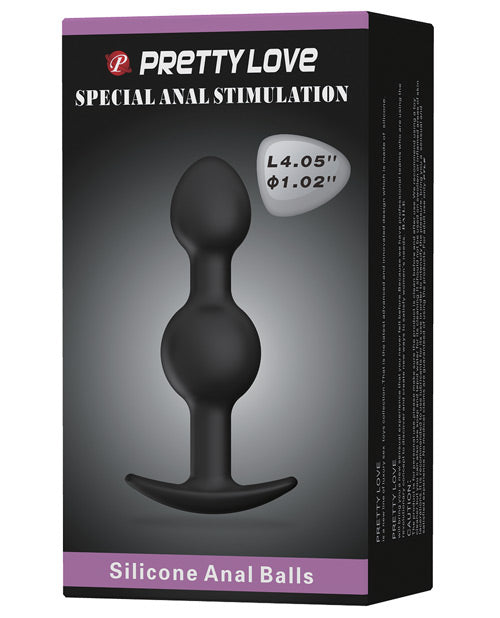Pretty Love Silicone Anal Balls Default Title