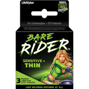 Bare Rider Sensitive Thin 3pk Default Title