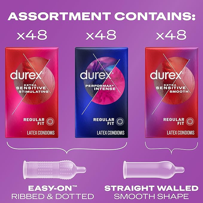 Durex Variety Pack 144 Ct Default Title