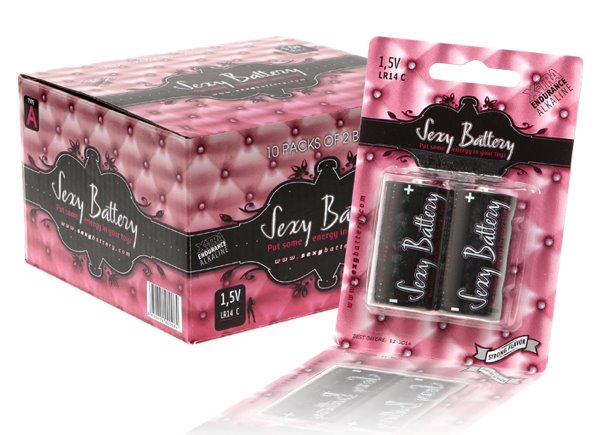 Sexy Battery Lr 14 /c 2 Pack Default Title