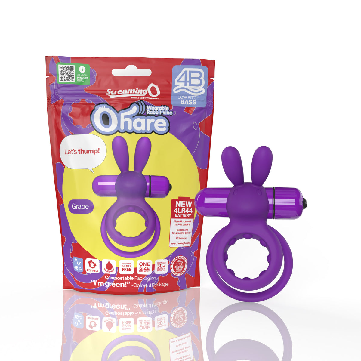 Screaming O 4b Ohare (bass) Grape