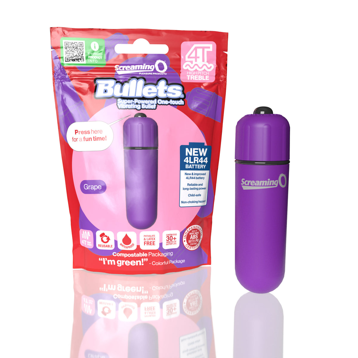 Screaming O 4t Bullet Grape (treble) Default Title