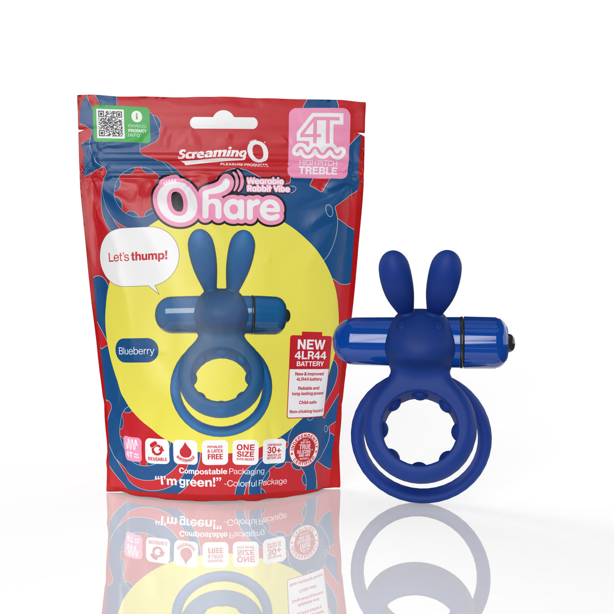 Screaming O 4t Ohare (treble) Blueberry