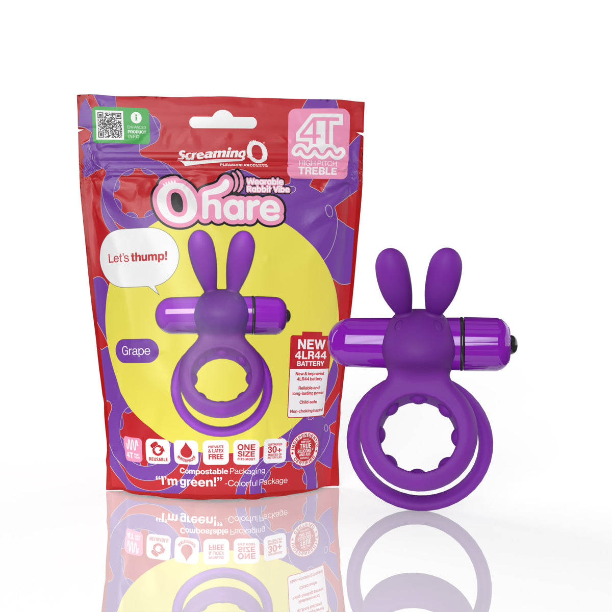 Screaming O 4t Ohare (treble) Grape