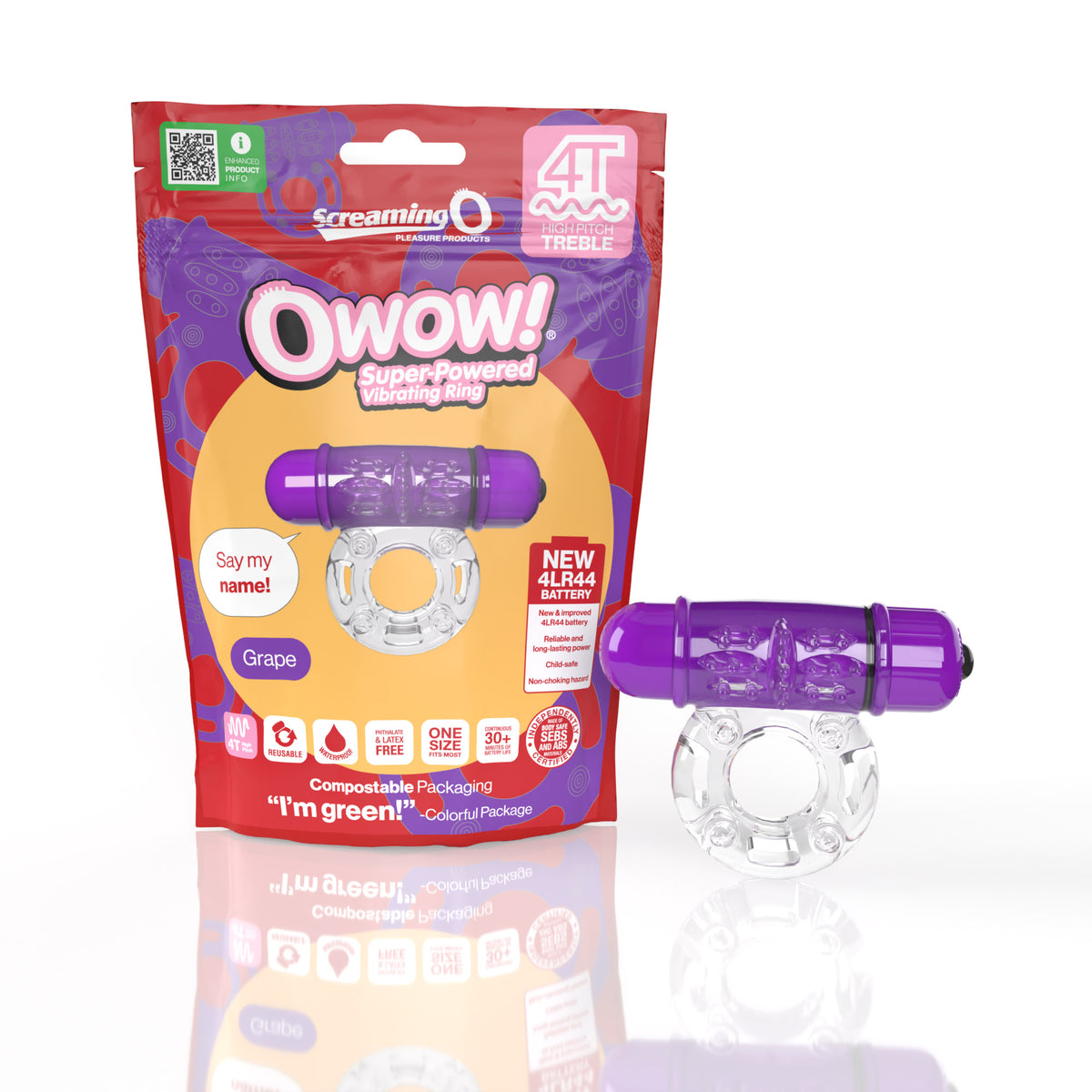 Screaming O 4t Owow (treble) Grape