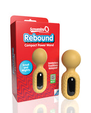 Screaming O Rebound Compact Power Wand - Bumblebee Yellow Default Title