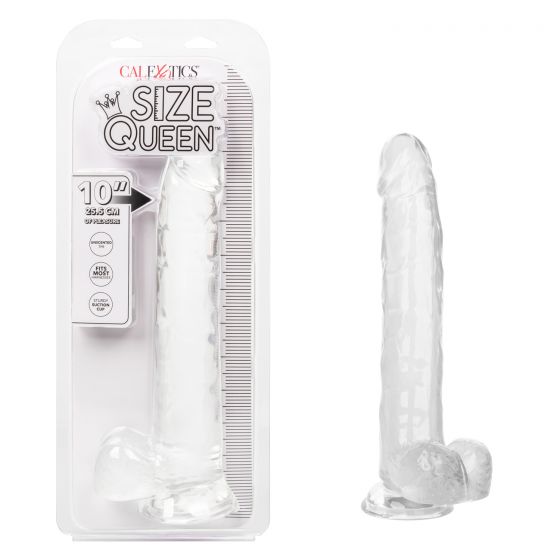 Size Queen Clear 10in