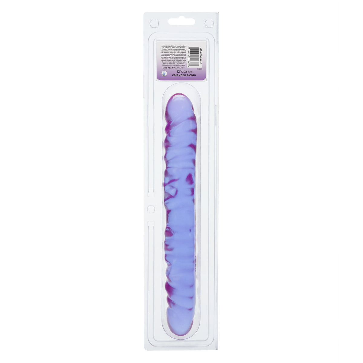 Reflective Gel Veined Double Dong