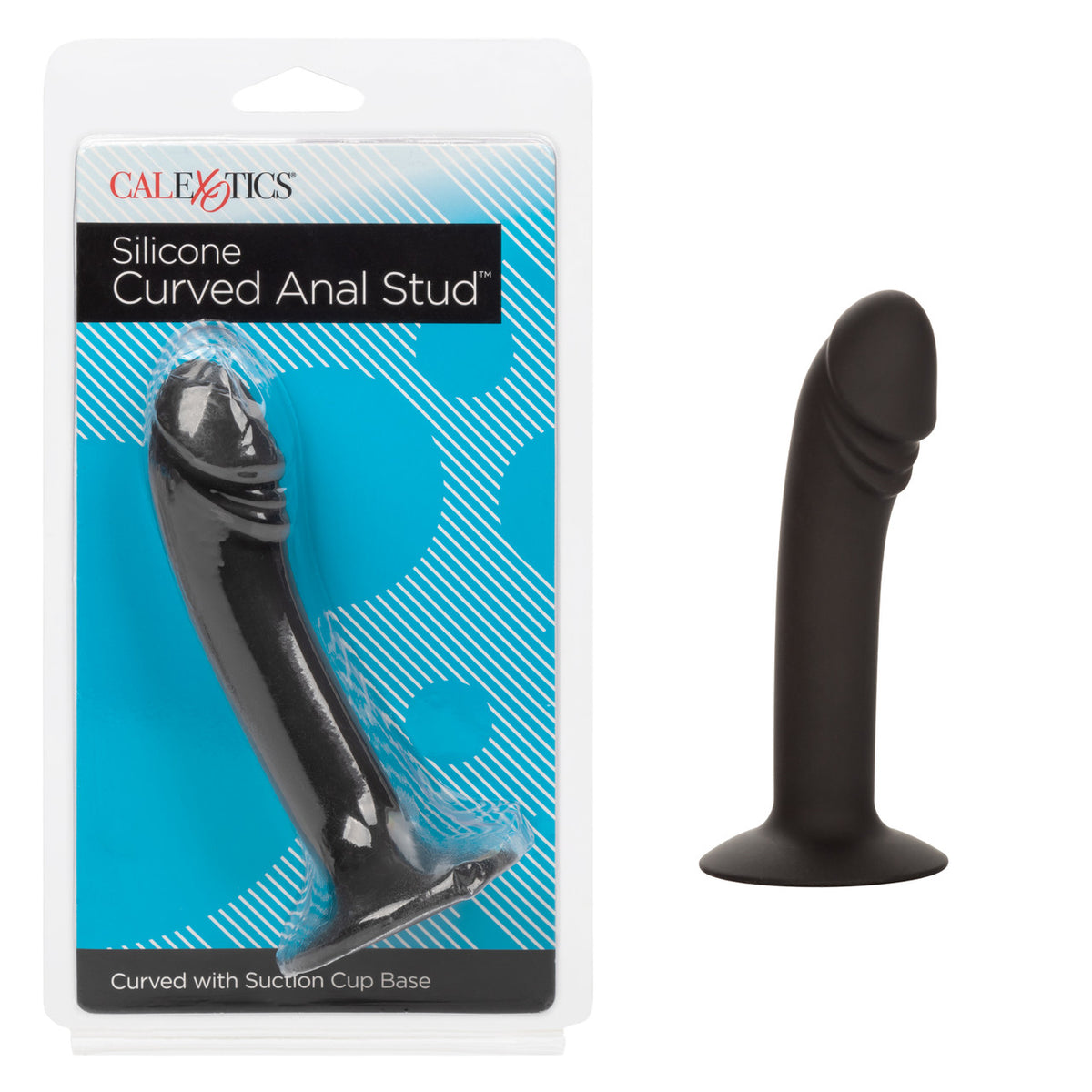 Silicone Curved Anal Stud Default Title