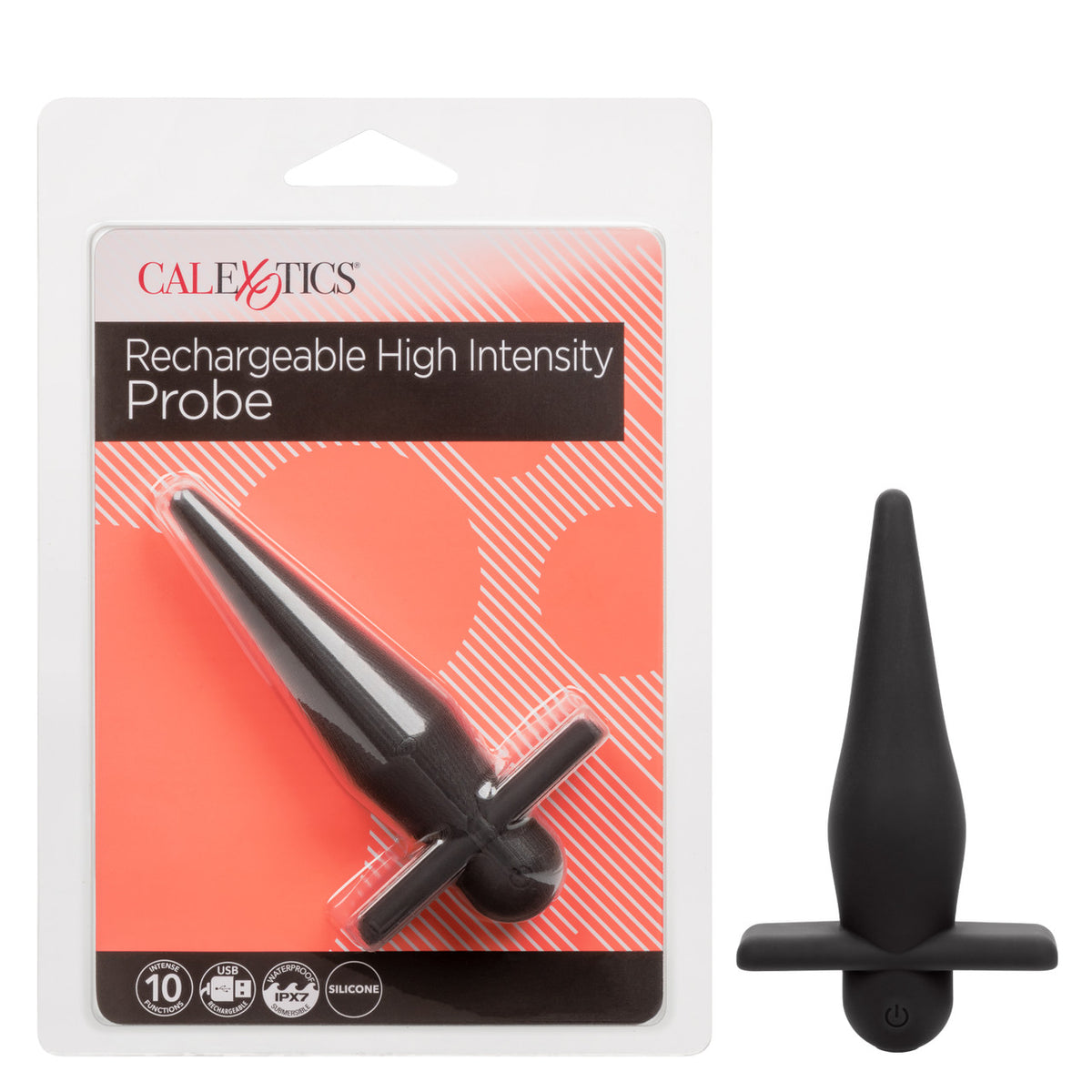 High Intensity Probe Black Rechargeable Default Title