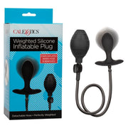 Weighted Silicone Inflatable Butt Plug Default Title