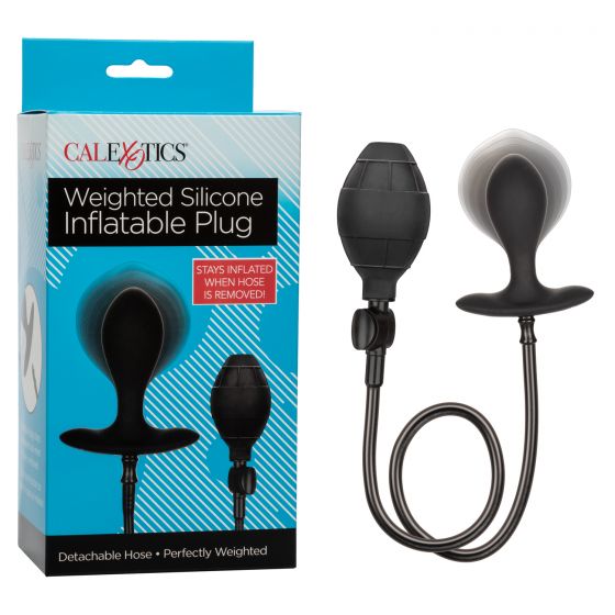 Weighted Silicone Inflatable Butt Plug Default Title