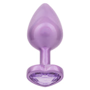 Jewel Large Amethyst Heart Plug Default Title