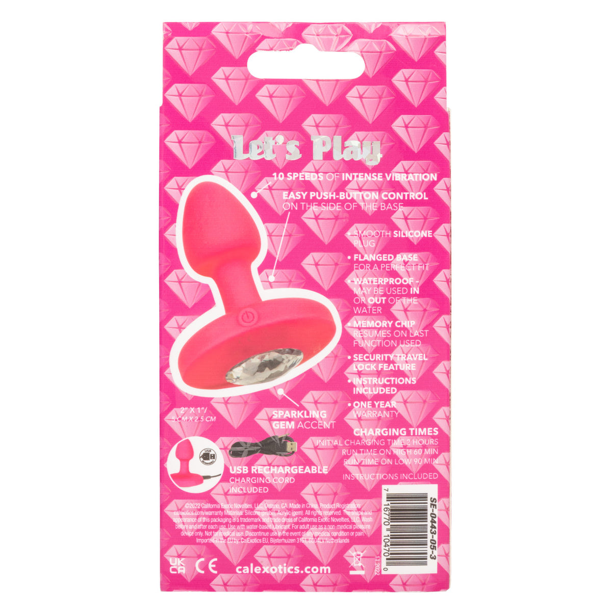 Cheeky Gems Vibrating Probe