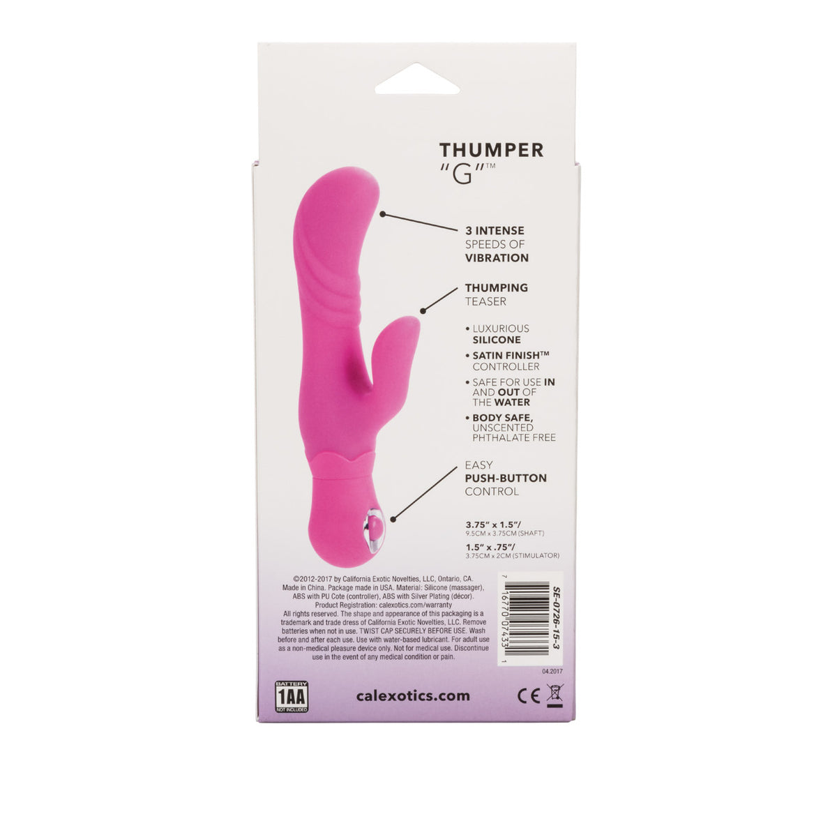 Posh Silicone Thump G
