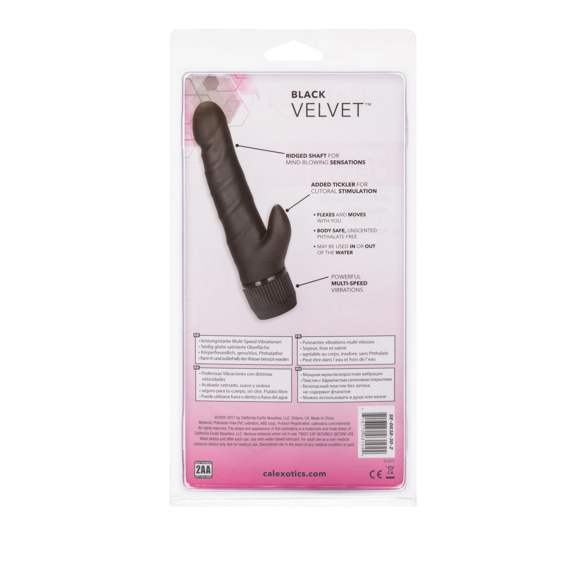 Black Velvet 5in Clit Stim