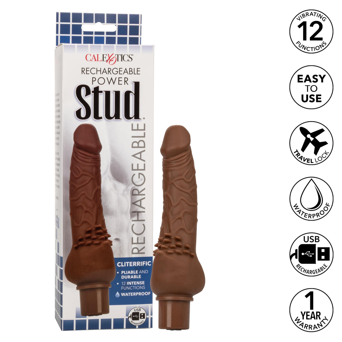 Rechargeable Power Stud Cliterrific