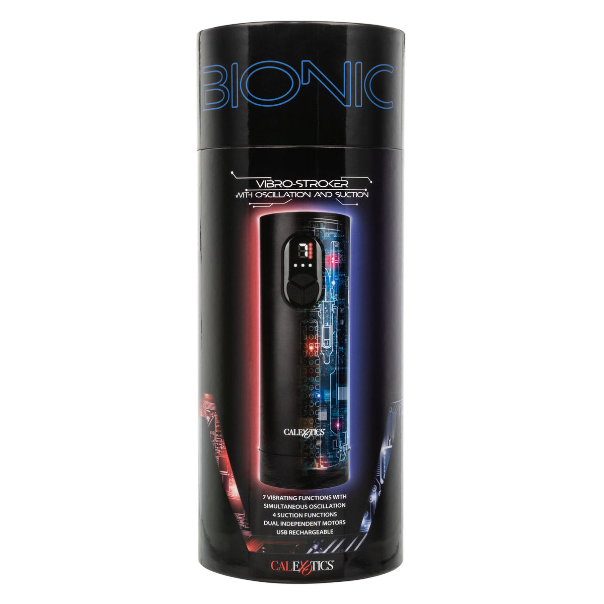 Bionic Vibro Stroker With Oscillation And Suction