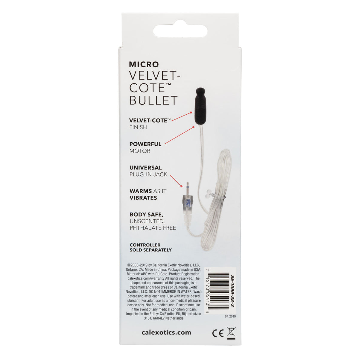 Sterling Velvet Micro Bullet