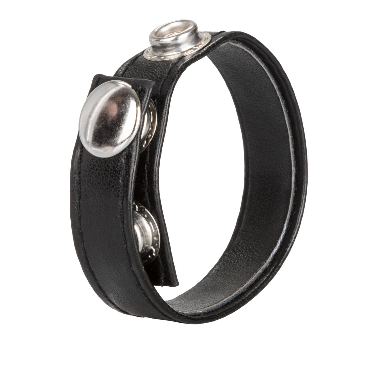 Black Leather Ring