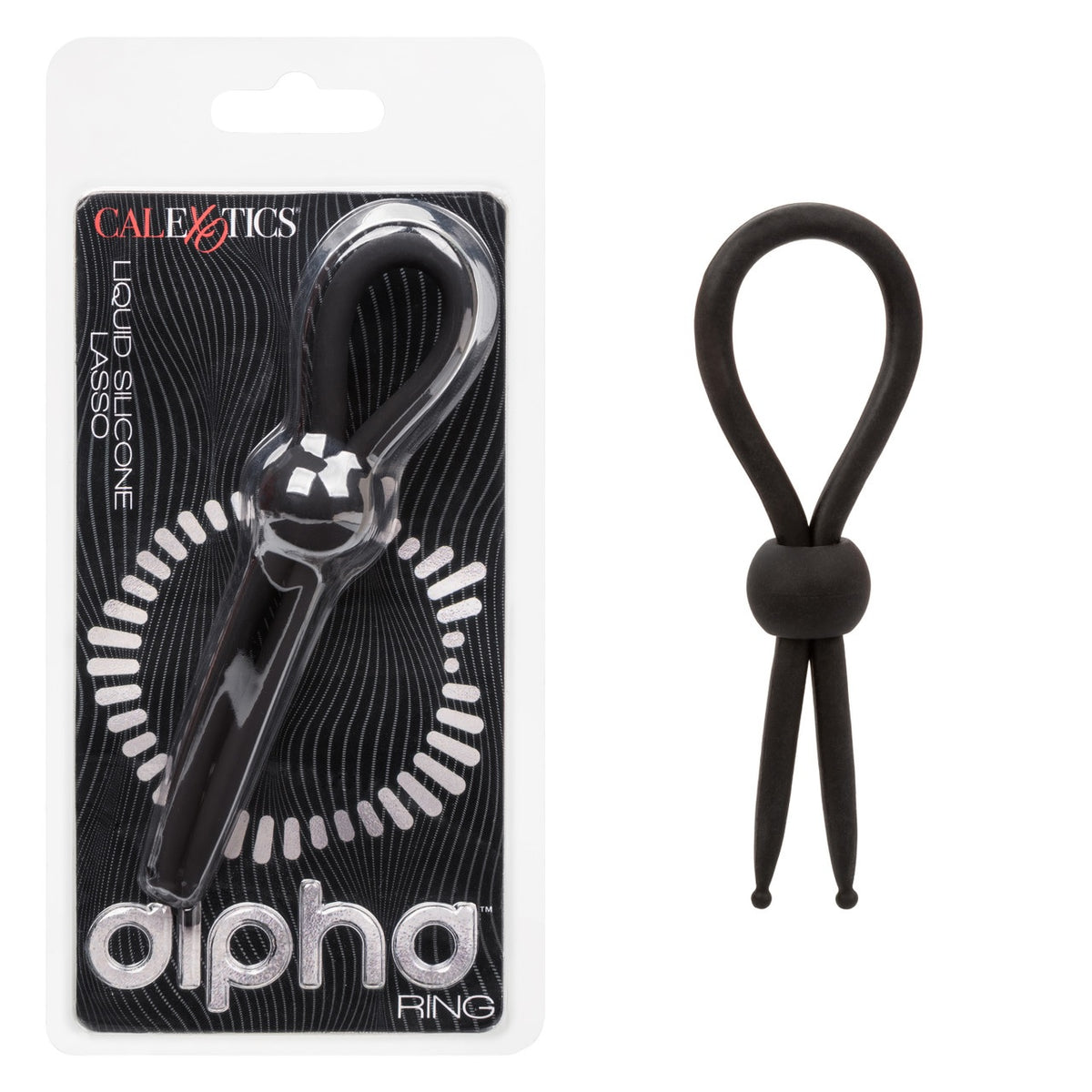 Alpha Liquid Silicone Lasso Black Default Title