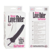 Love Riders Dual Penetrator Silicone Black