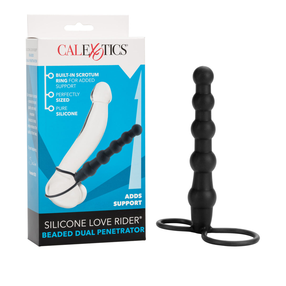 Love Rider Beaded Dual Penetrator