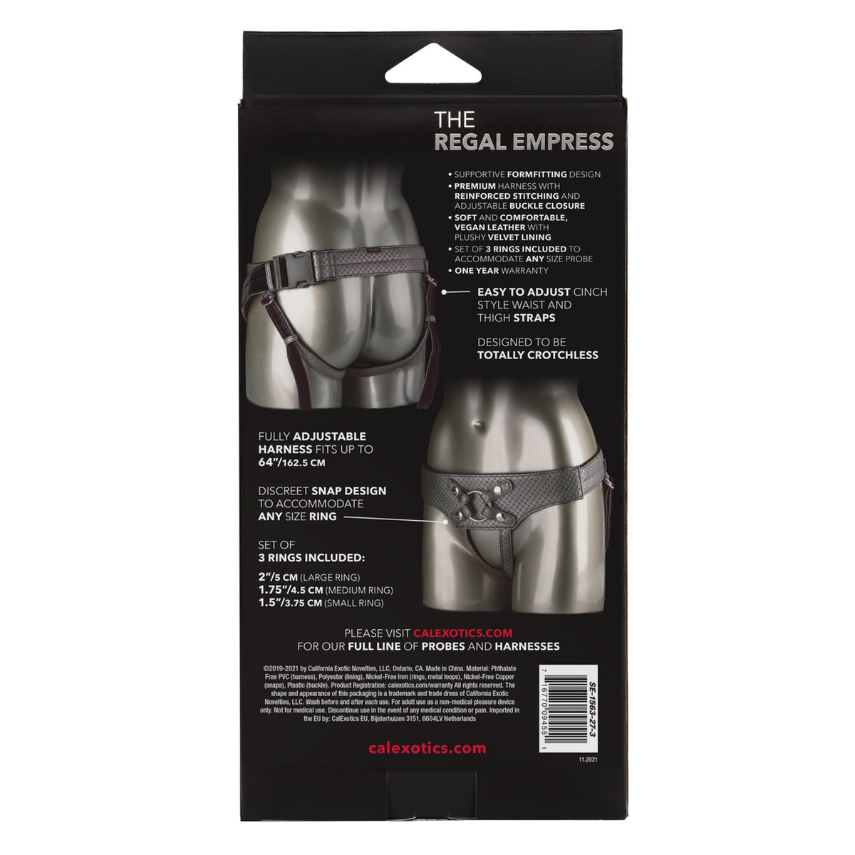 Her Royal Harness The Regal Empress Pewter