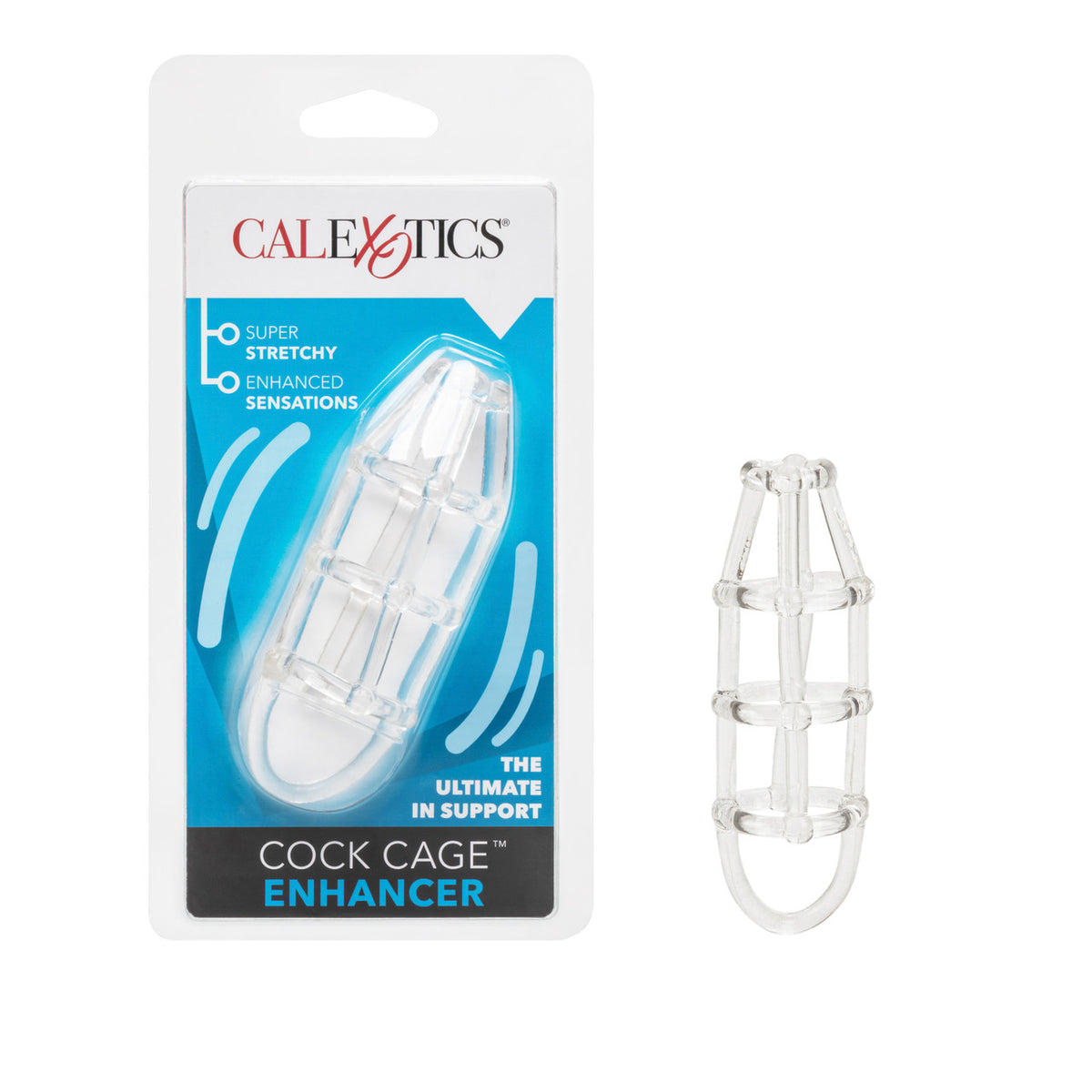 Cock Cage Enhancer Clear Default Title