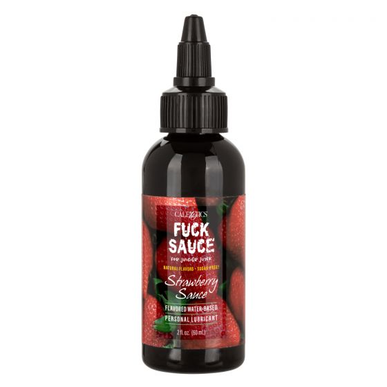 Fuck Sauce Flavored Water Based 2 Oz Strawberry