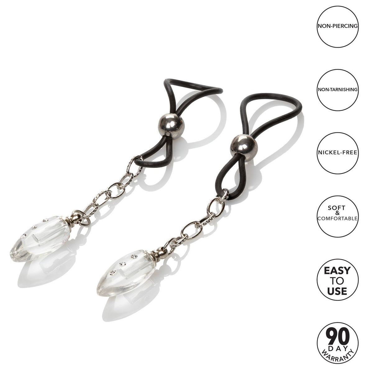 Nipple Play Non Piercing Nipple Jewelry Teardrop Default Title