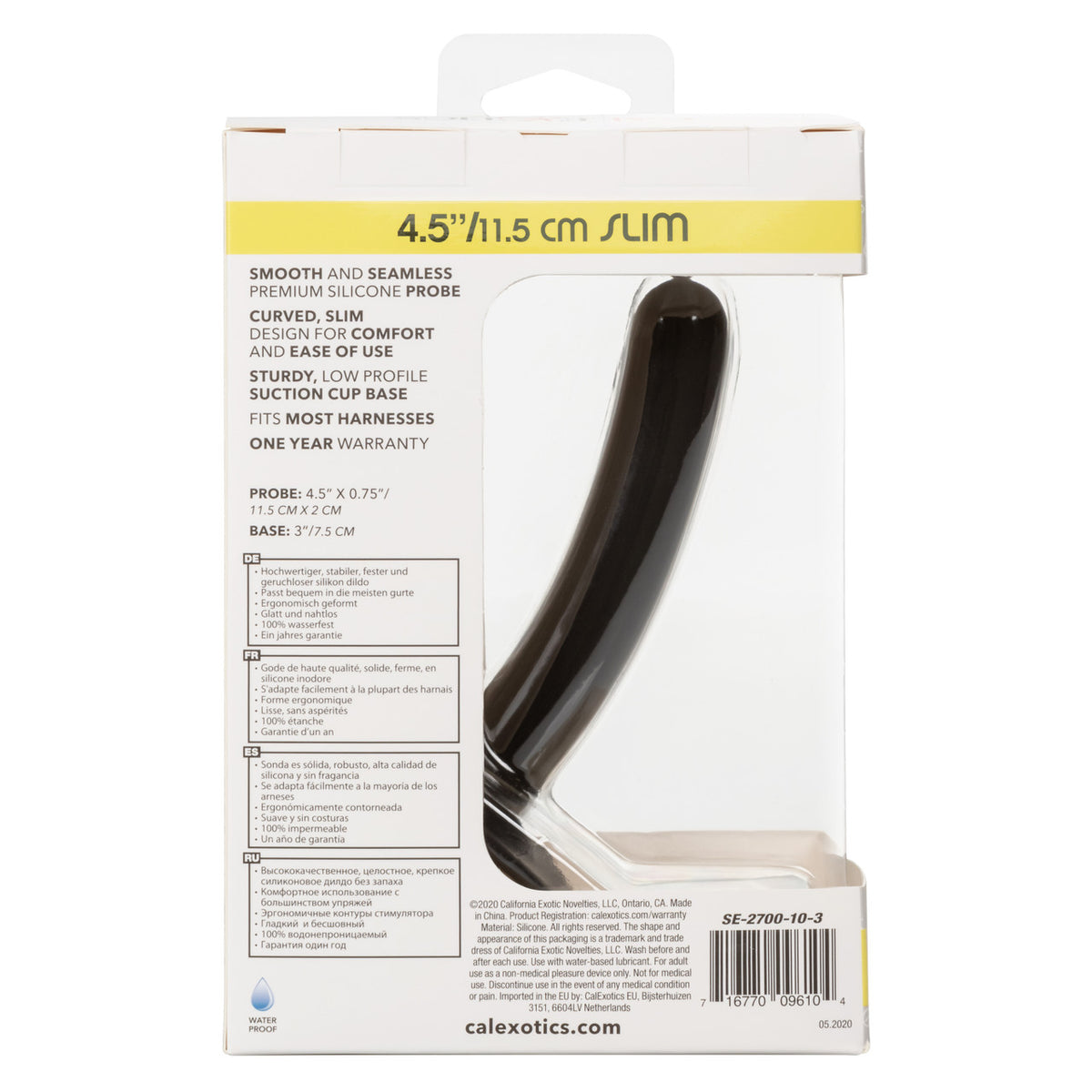 Boundless 4.5 In Slim Probe Black