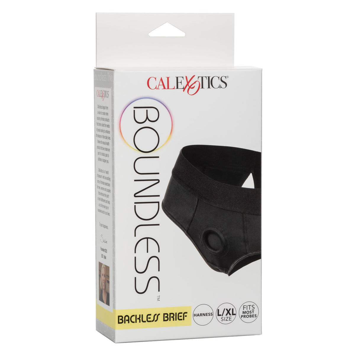 Boundless Backless Brief Harness Black