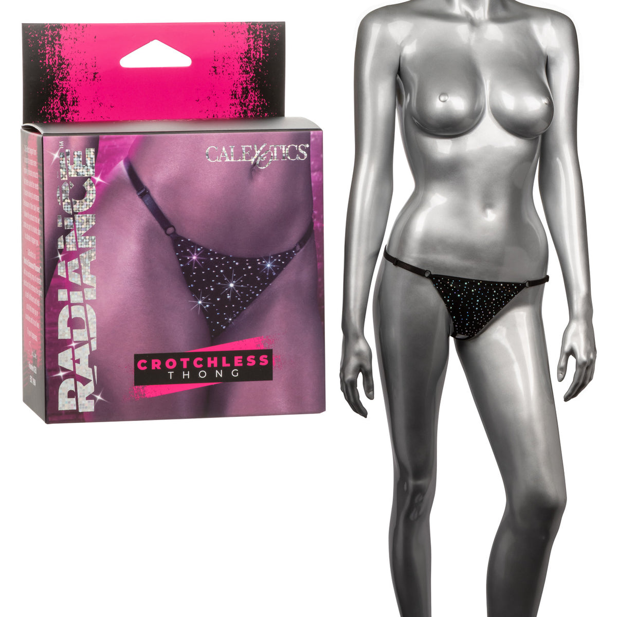 Radiance Crotchless Thong Default Title