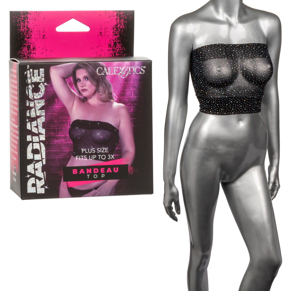 Radiance Plus Size Bandeau Top Default Title
