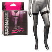 Radiance Plus Size Thigh High Stockings Default Title