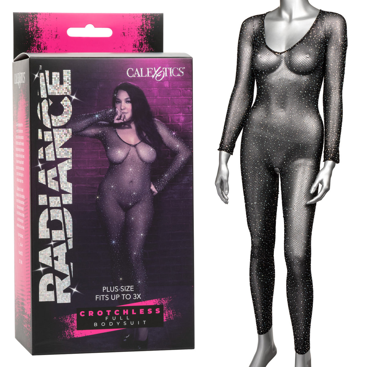 Radiance Plus Crotchless Full Bodysuit Default Title