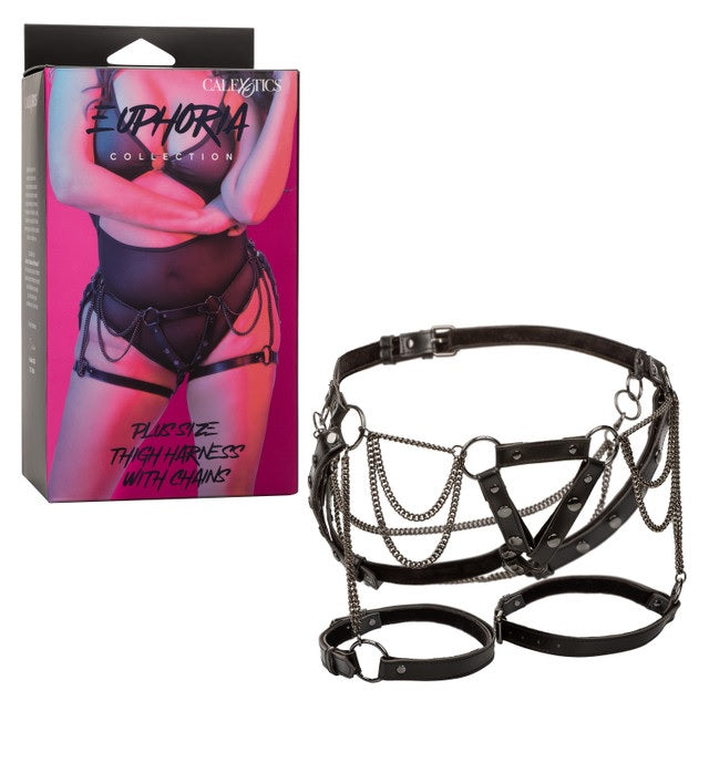 Euphoria Thigh Harness W/ Chains Plus Size Default Title