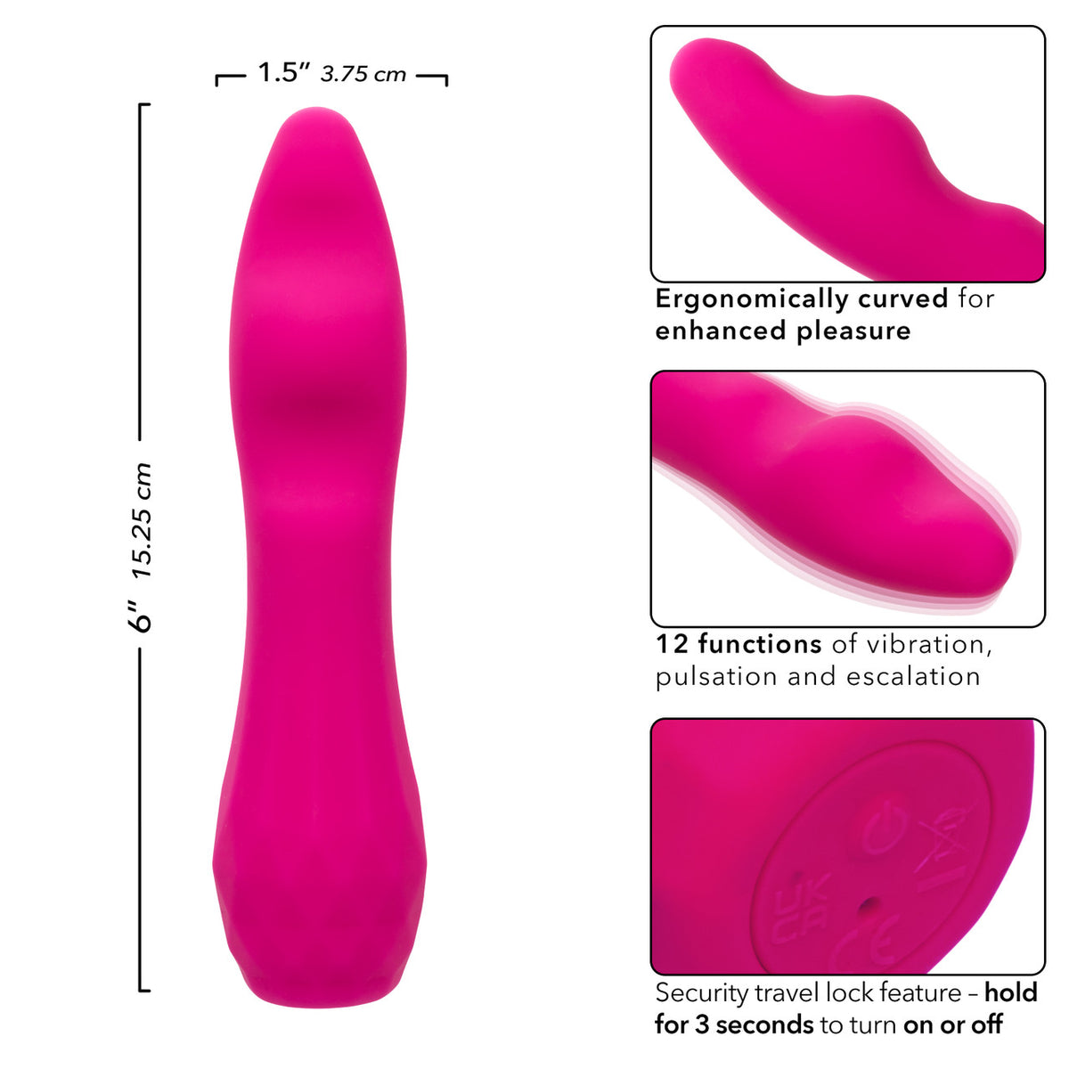 Gia Curved Pleaser