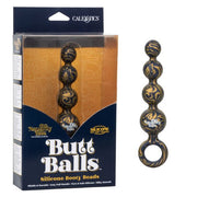 Naughty Bits Butt Balls Silicone Booty Beads Default Title