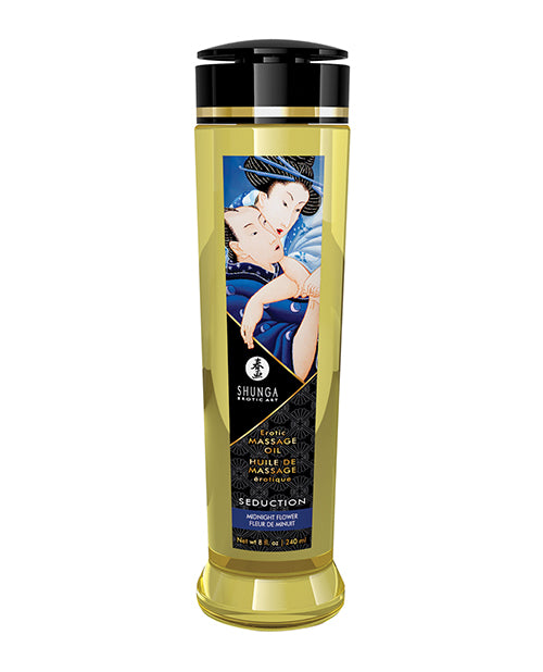 Massage Oil Seduction/ Midnight Flower 8oz Default Title