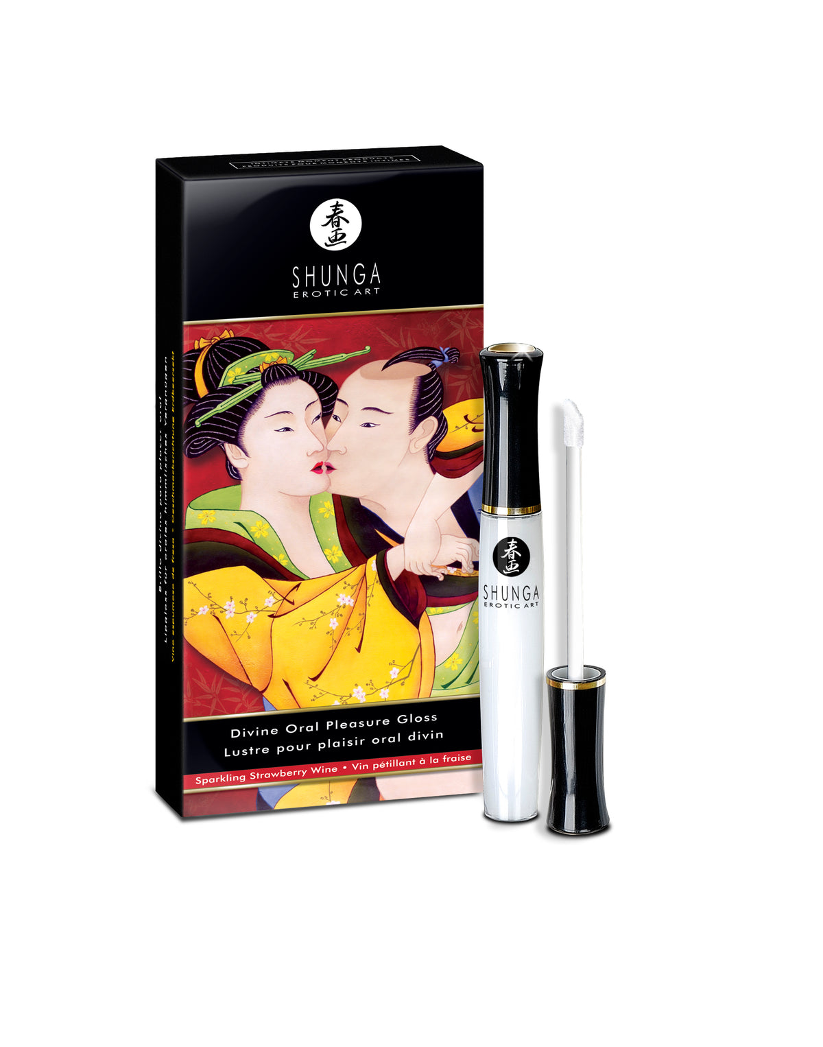 Divine Oral Pleasures Lipgloss Sparkling Strawberry Wine 1 Oz Default Title