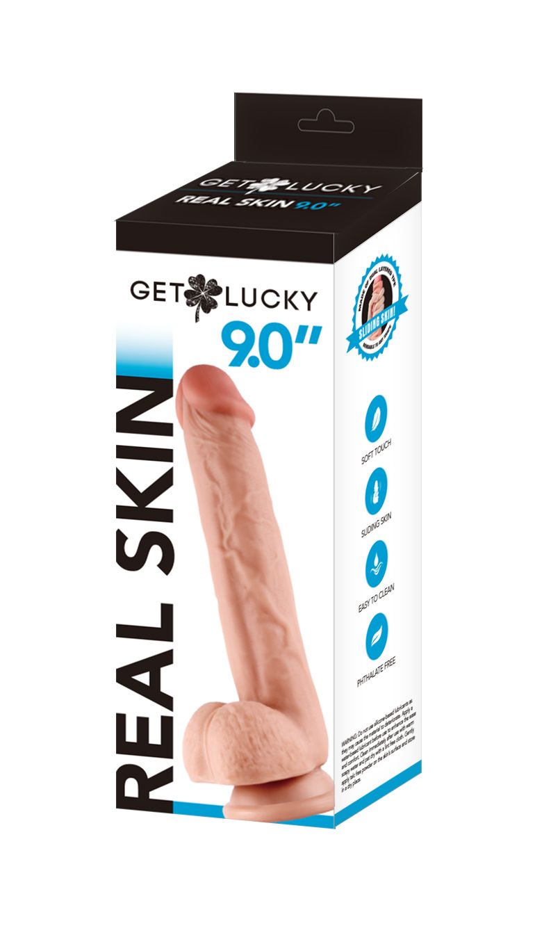 Shibari Get Lucky 9 Real Skin Light Brown " Default Title