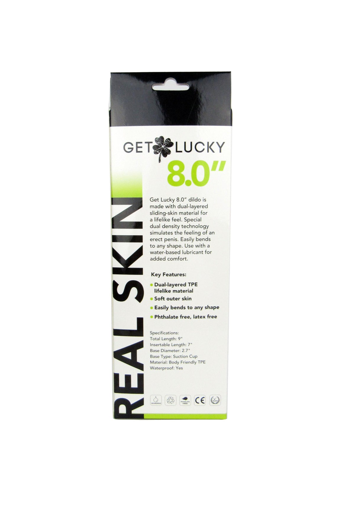 Shibari Get Lucky Real Skin Dark Brown