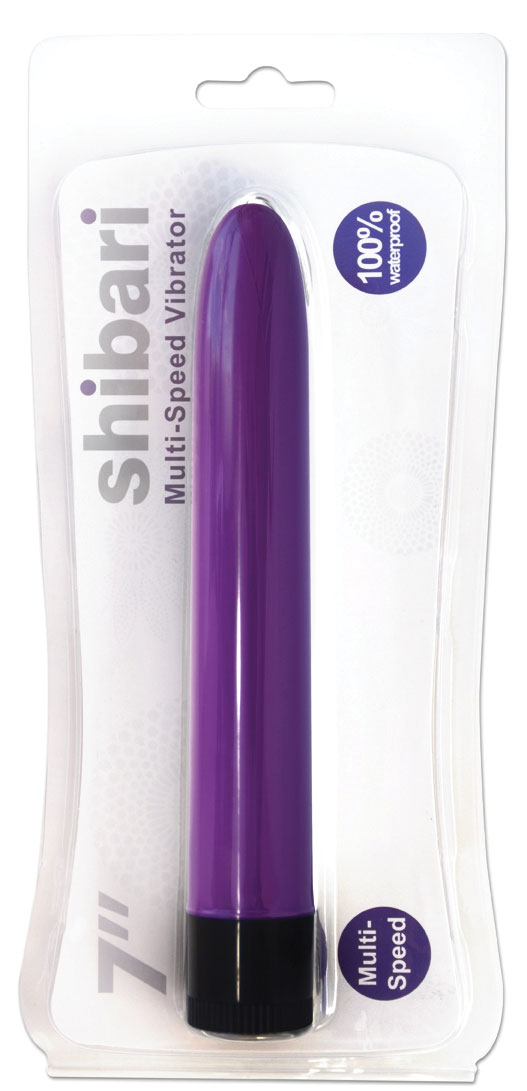 Shibari 7 Multi Speed Vibrator " Purple