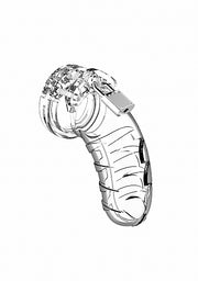 Mancage Chastity 4.5in Transparent Model 04 Default Title