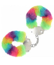 Ouch! Heavy Duty Fluffy Handcuffs - Multicolor 1 Default Title